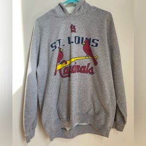 Genuine Merchandise Gray St. Louis Cardinals Hoodie